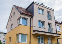 Student rooms in Ljubljana Moste - Outside of the building from the courtyard